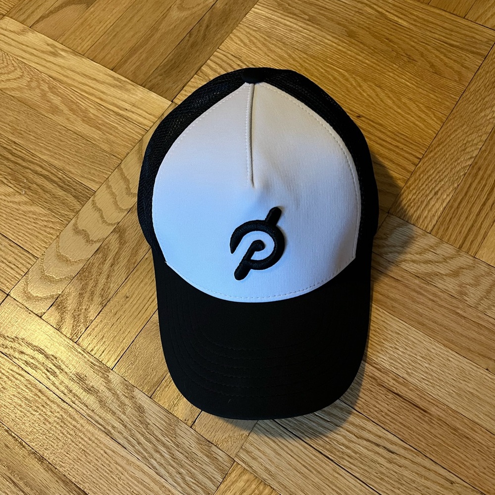 NEW! Peloton Black and White Hat - Picture 2 of 4